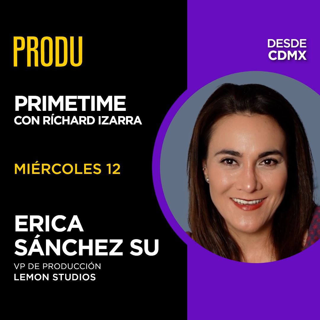 Estamos emocionados de la entrevista que le hicieron a nuestra V.P. Érica Sánchez Su @ericasanchezsu , hecha por @richardizarra para @produ. ¡No se lo pierdan el día de mañana! #produ #produprimetime #girlpower #girlboss #thelemonstudios #producer #filmmaking #movies #series