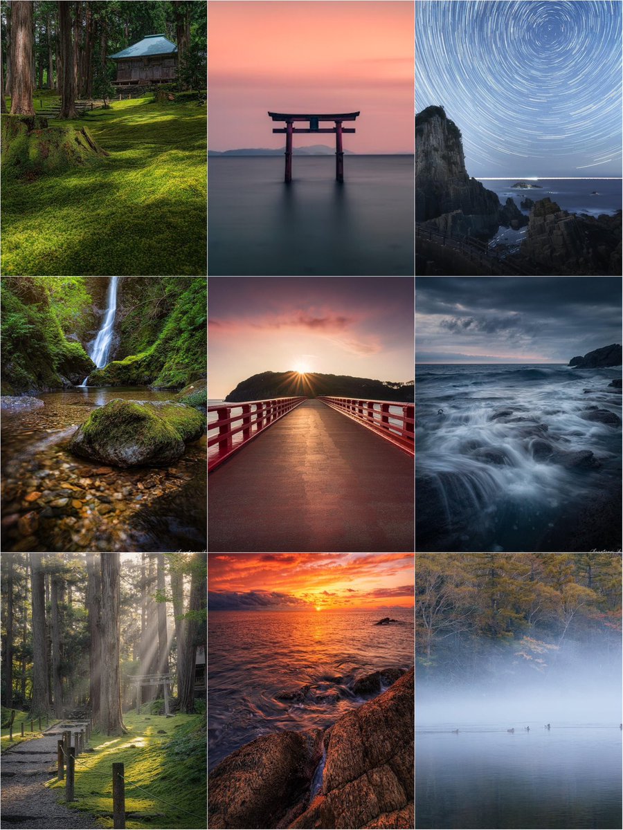 Hello Twitter! my name is Christian and I am a Landscape photographer based in Japan, passionate about sunsets and capturing the light 📷✨

#PortfolioDay