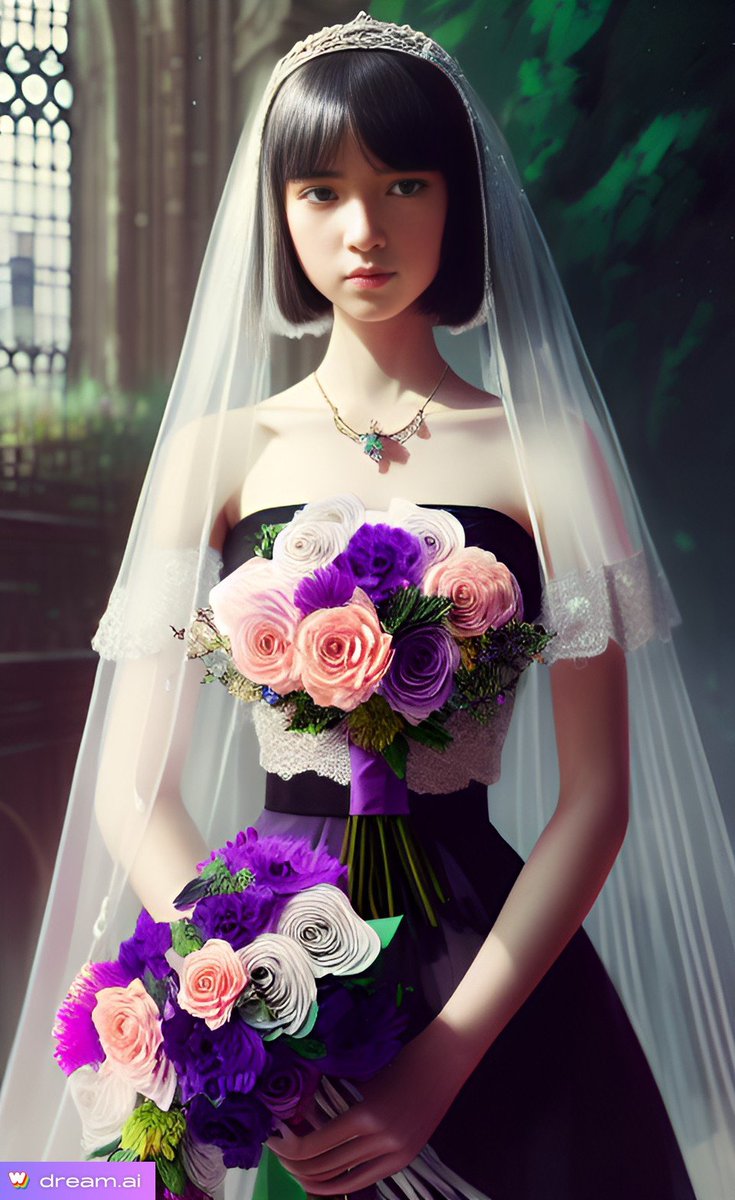 Pup_In_Cup's tweet image. The vanilla #Gloomy render had its eyes and mouth distorted. Repaired with #GFPGAN and #CodeFormer

Turned out a very sweet #bride !

💖💍Azullina💍💖

@WOMBO #DreamDiffusion #generativeart #ai #AIart #AIArtwork #stableDifusion #wombo #dreambywombo #AIArtCommuity #stablediffusion