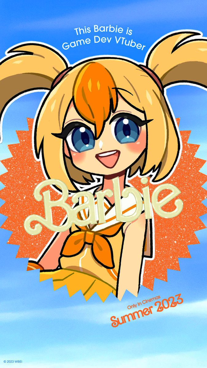 koo_vt's tweet photo. IT'S YO KAWAII GAME DEV VTUBER!

#BarbieTheMovie #Vtubers https://t.co/QEpOIUASlS