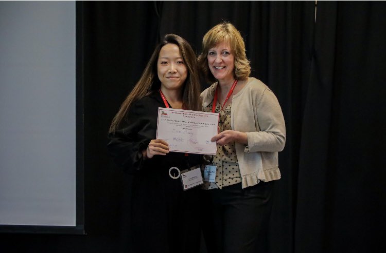 OSU_GSNS's tweet photo. 🎉WINNERS🎉 19th Annual Russell Klein Nutrition Research Symposium Clinical/Translational Student Research Posters! 1st: Zihan Zhang 2nd: Avi Pokala 3rd: Abigail Aba Mensah https://t.co/zxo4fvkkdl
