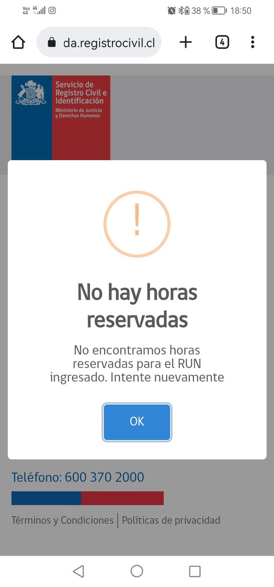 carozae's tweet photo. @RegCivil_RM @RegCivil_Chile @MuniNunoa @MuniProvidencia @MuniVitacura @Muni_LasCondes Hola, en MIS Horas no me permite eliminarlas. Por lo tanto no puedo pedir nueva hora. ¿cómo puefo avanzar? https://t.co/2Y5gInBgm8