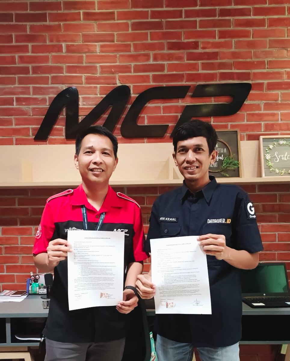 ariekemal's tweet photo. Tanda tangan kerjasama dengan MCP https://t.co/XGg1Pkz7Wg