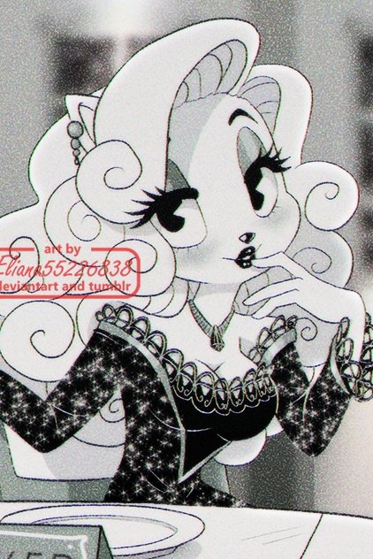 Evil_Jesterpom's tweet photo. #OPEN_RP 

Starter: 🖤

 { She was sitting at a table reserved for her private visit with the -  R E A D E R - as she looks over at them with a smile } 

" Well hello there ~ it's been awhile hasn't it dear why don't take a seat an we can chat " ~ ! https://t.co/WyNwmafzGN