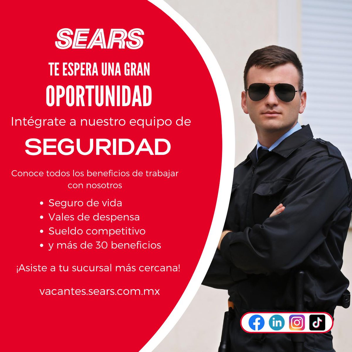 STezontle's tweet photo. SEARS PARQUE TEZONTLE "Estamos contratando"
No te pierdas la gran oportunidad.

No lo pienses mas a cude Hoy mismo con tu identificación oficial y equipo de protección personal (Cubrebocas)
Te esperamos en Av. Canal de Tezontle #1520 Col. Dr. Adolfo Ortiz Tirado, Iztapalapa https://t.co/DHNwss49sy