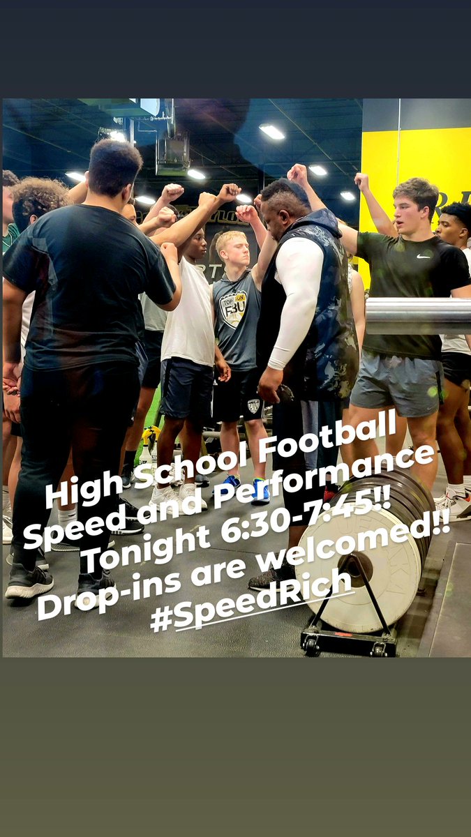 Coach_CTaylor's tweet photo. Tonight at 6:30 time to get back on the Grind!! #kingsofspeed @CtspFootball @TeamCTSP https://t.co/3hN8sLpRa1