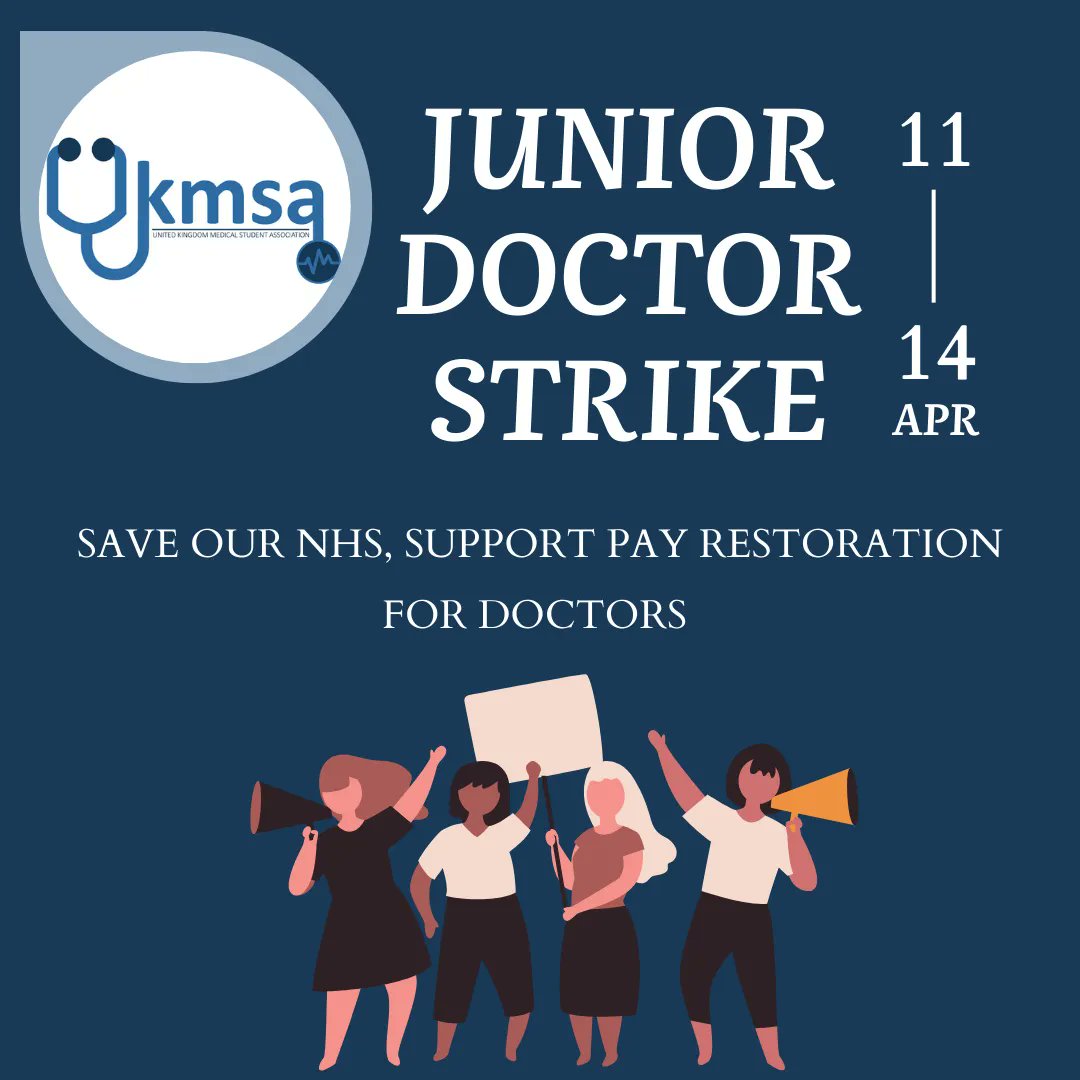 Standing up for what we believe in - proud to support our junior doctors on strike. #JuniorDoctorsStrike