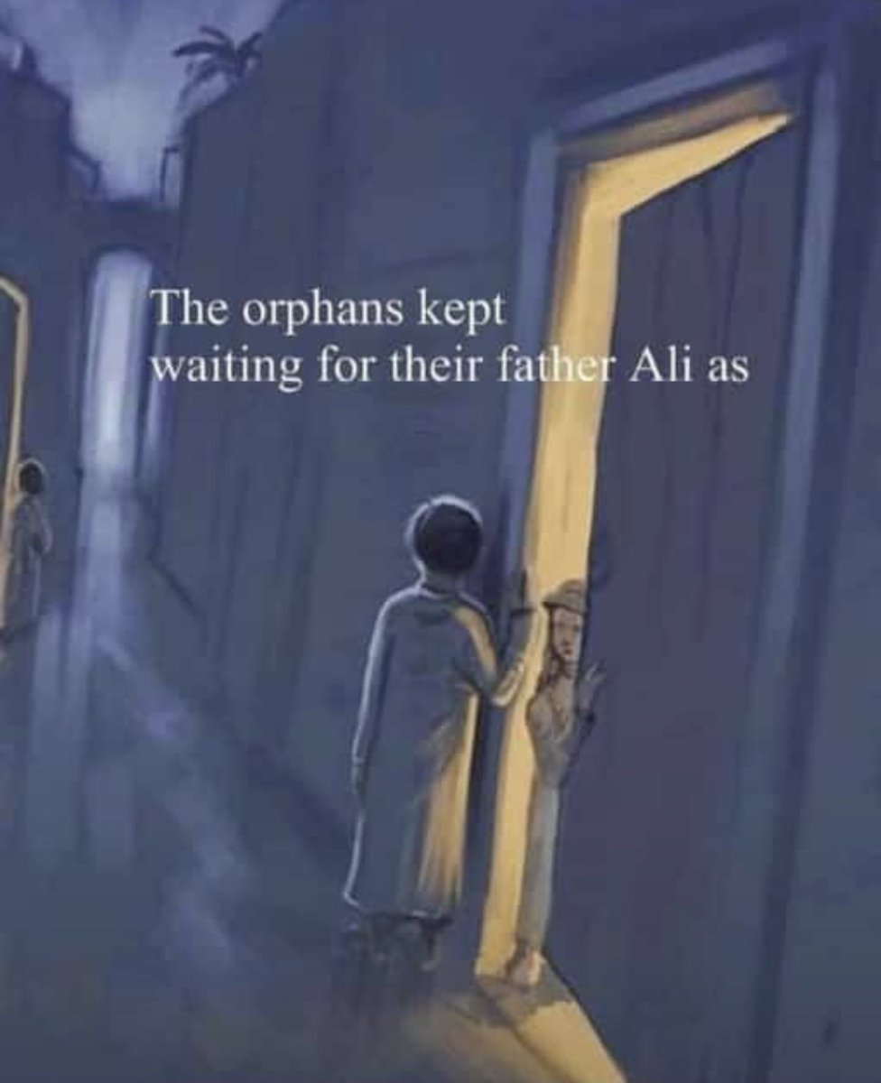 چراغ جلتے رہے، منتظر رہی آنکھیں
درِ یتیم پہ مشکل کشا نہیں آیا💔💔

 #شہادتِ_امیرالمومنین_امام_علیؑ 💔
اللّهُمّ الْعَنْ قَتَلَةَ أَمِيرِ الْمُؤْمِنِينَ ﻋَﻠَﻴﻪْ ﺍَﻟﺴَﻠَﺎﻡ