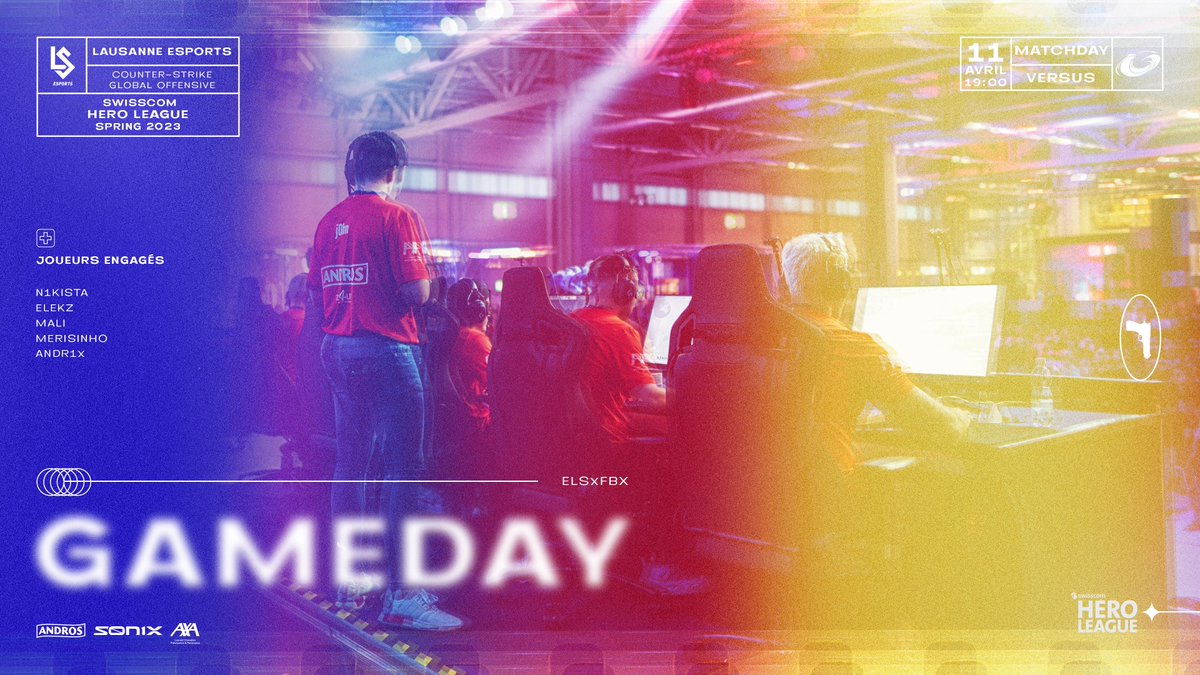 eLS | Lausanne-Sport Esports (@lausanneesports) on Twitter photo 💣 | #CSGO
Rencontre importante pour notre équipe #CSGO dans cette #SwisscomHeroLeague 💪
Nous avons une revanche à prendre sur <a href="/Fragboxgaming/">Fragbox Gaming</a> après ce week-end haut en couleurs 😤
🆚 <a href="/Fragboxgaming/">Fragbox Gaming</a>
🔴 LIVE NOW!
📢 ONE CLUB ONE CANTON 🔥
#AllezLausanne #OneClickAhead 💣 | #CSGO
Rencontre importante pour notre équipe #CSGO dans cette #SwisscomHeroLeague 💪
Nous avons une revanche à prendre sur <a href="/Fragboxgaming/">Fragbox Gaming</a> après ce week-end haut en couleurs 😤
🆚 <a href="/Fragboxgaming/">Fragbox Gaming</a>
🔴 LIVE NOW!
📢 ONE CLUB ONE CANTON 🔥
#AllezLausanne #OneClickAhead