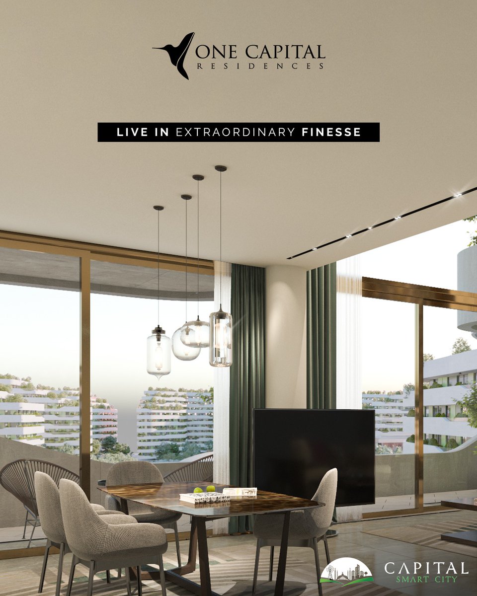 smartcitypk1's tweet photo. #OneCapitalResidences is where every detail exudes sophistication and finesse. From the fancy amenities to the beautiful architecture, every aspect is designed with care. Treat yourself to an extraordinary lifestyle and elevate your living to new heights.
#SmartCity https://t.co/SUoGIAdlBq