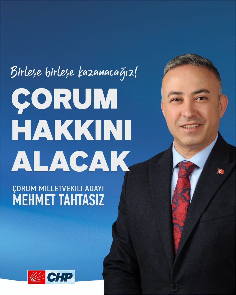 Başlıyoruz
Çorum'un sesi soluğu olmak için

Yeterli Devlet yatırımı alamayan Hititlerin başkenti 
Anadolu Kaplanı  şehrimizi tekrar  ayağa kaldırmak için, Hak ettiği Devlet yatırımlarını alması için 
Türkiye’nin geleceği için 
Yılmadan, yorulmadan çalışacağız