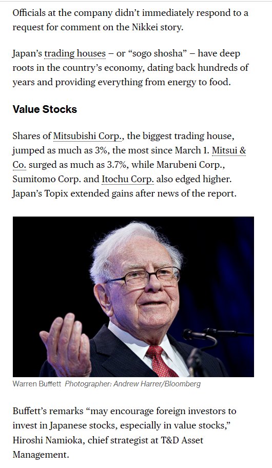 Robert46989257's tweet photo. Buffett in Japan #BackInJapan
$BRKB #Godfather #FinancialPredator #WolfInSheepsClothing #TheAlphaAndTheOmega https://t.co/Qeo1FQ3RkS