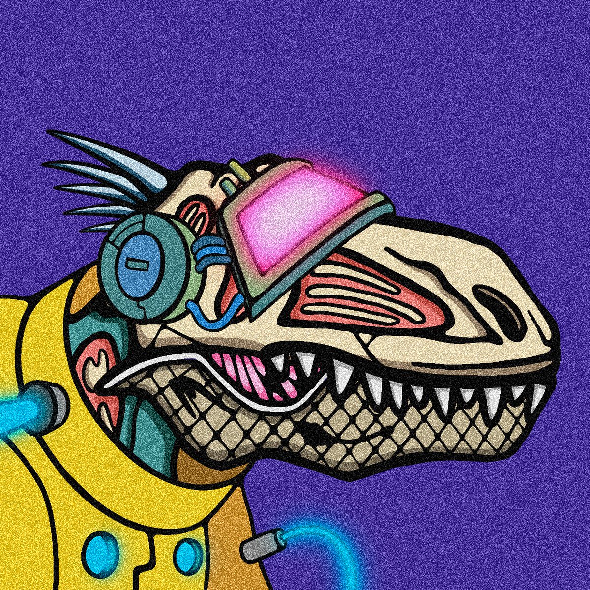 Neon Rexes / FREE mint tweet media