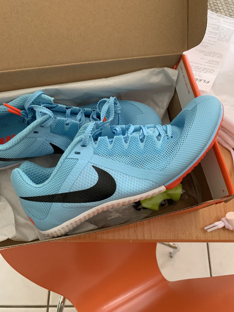 GorillaBPD's tweet photo. Nothing better than breaking open your first pair of track spikes. #feelfast #gorillaspeedschool https://t.co/a7RXomobRB