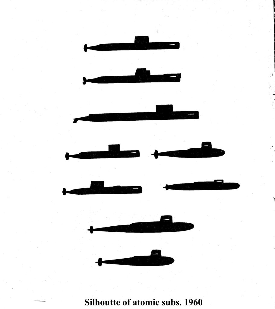Nuclear Submarine Profiles 1960

#USSNautilus SSN-571
#USSSeawolf SSN-575
#USSTriton SSRN-586
#USSSkate SSN-578
#USSSkipjack SS-585
#USSHalibut SSGN-587
#USSTullibee SSN-597
#USSGeorgeWashington SSBN-598
#USSThresher SSN-593

@usnavy @NavalInstitute