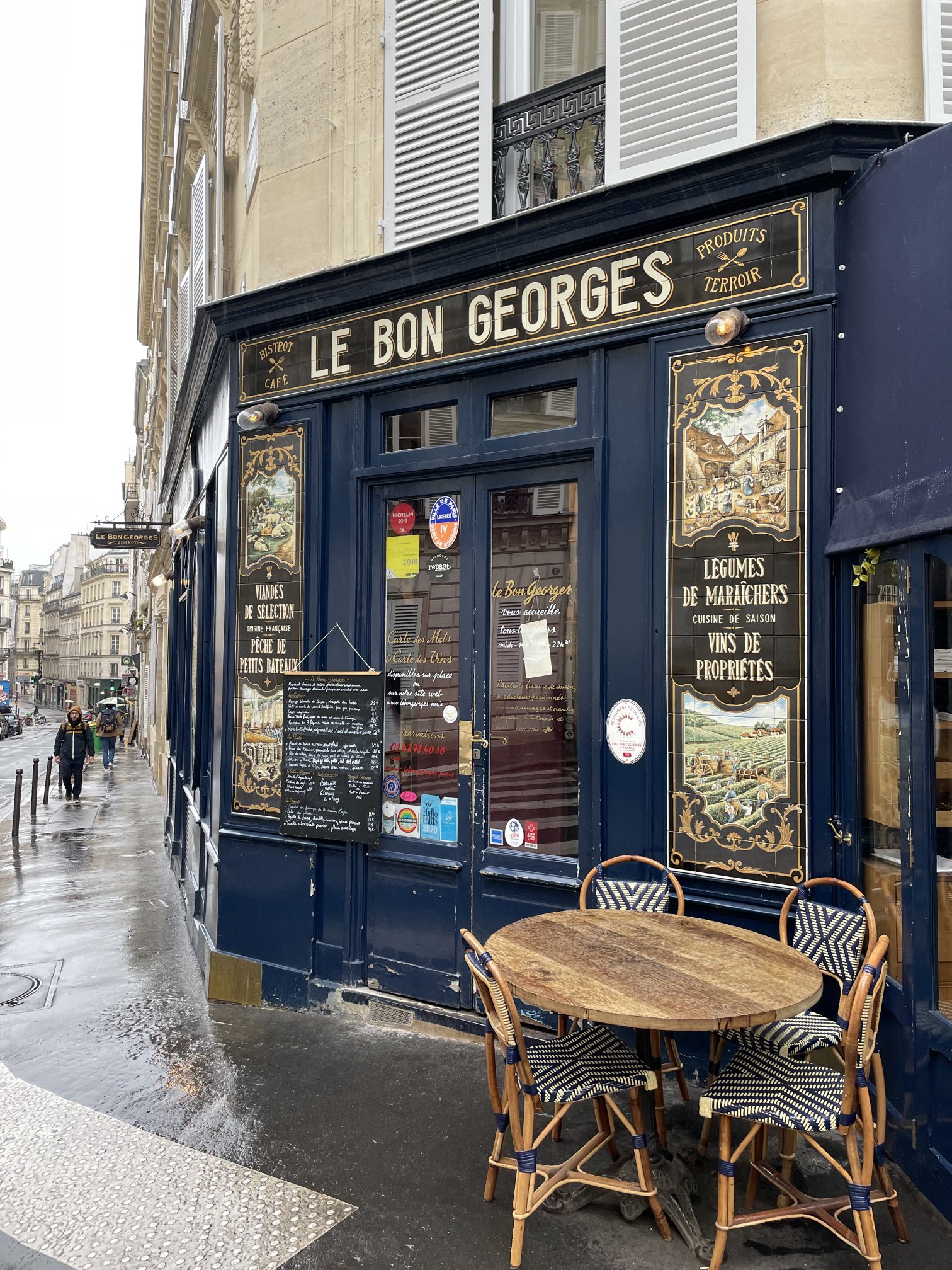 Cafe Gourmand at Le Sancerre, De Marais, Paris