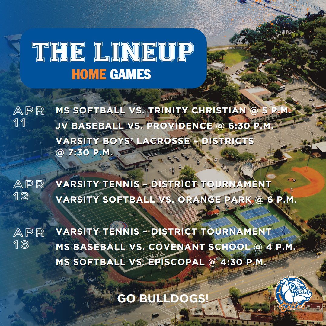 The Bolles School on Twitter "Check out the lineup for our upper and