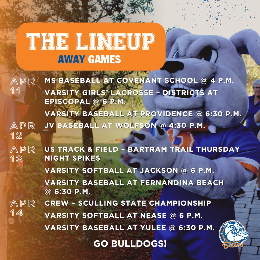 The Bolles School on Twitter "Check out the lineup for our upper and