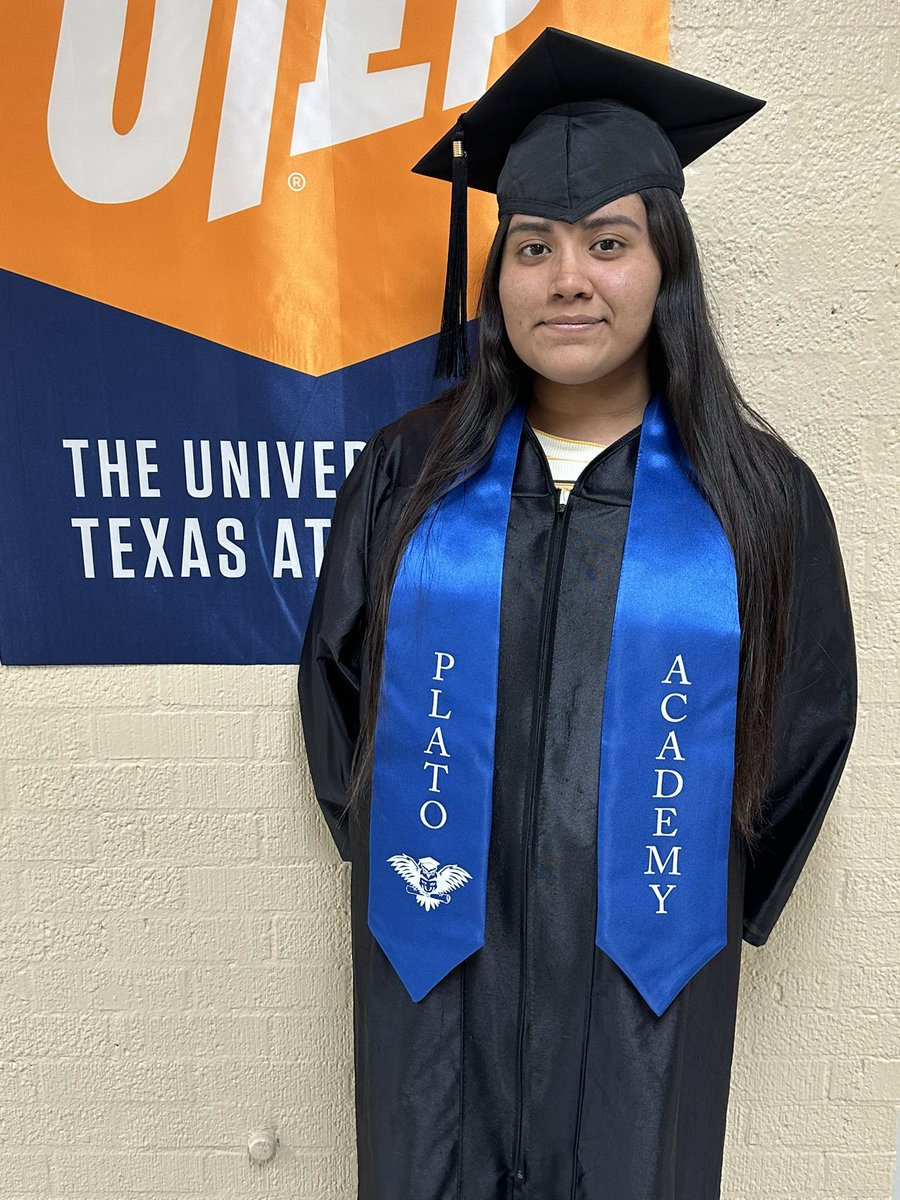 PlatoAcademy1's tweet photo. Brittany and Diego are excited to be our newest high school graduates. Congratulations on your accomplishment. Continue pursuing your dreams! https://t.co/1BBcjEohTX