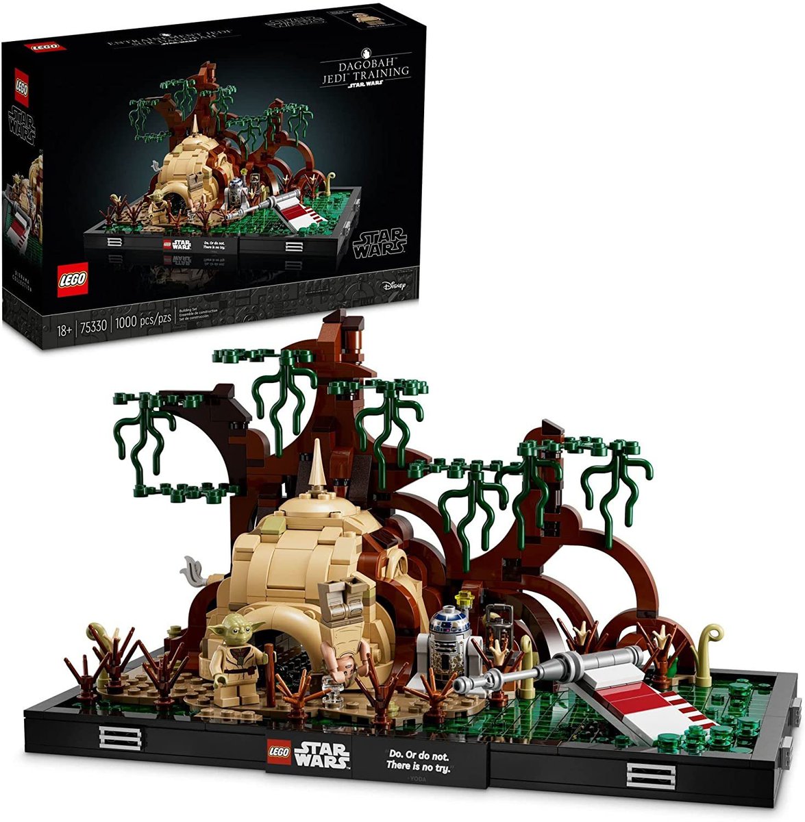 Wario64's tweet photo. LEGO Star Wars Dagobah Jedi Training Diorama Set is $58.49 on Amazon https://t.co/u7u4JhUIFy #ad https://t.co/KjMaDkpdaE