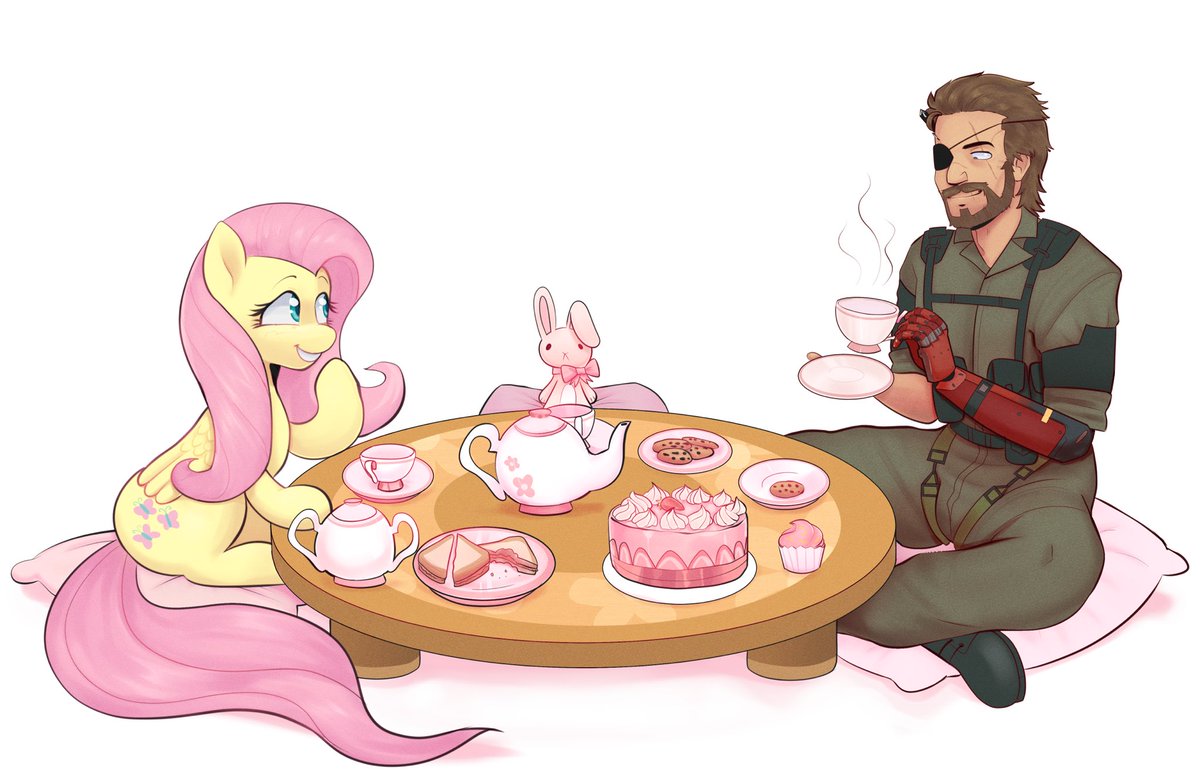 wasterwizard's tweet image. &amp;lt;3 commission #mlpart #mlp #fluttershy #MGSV