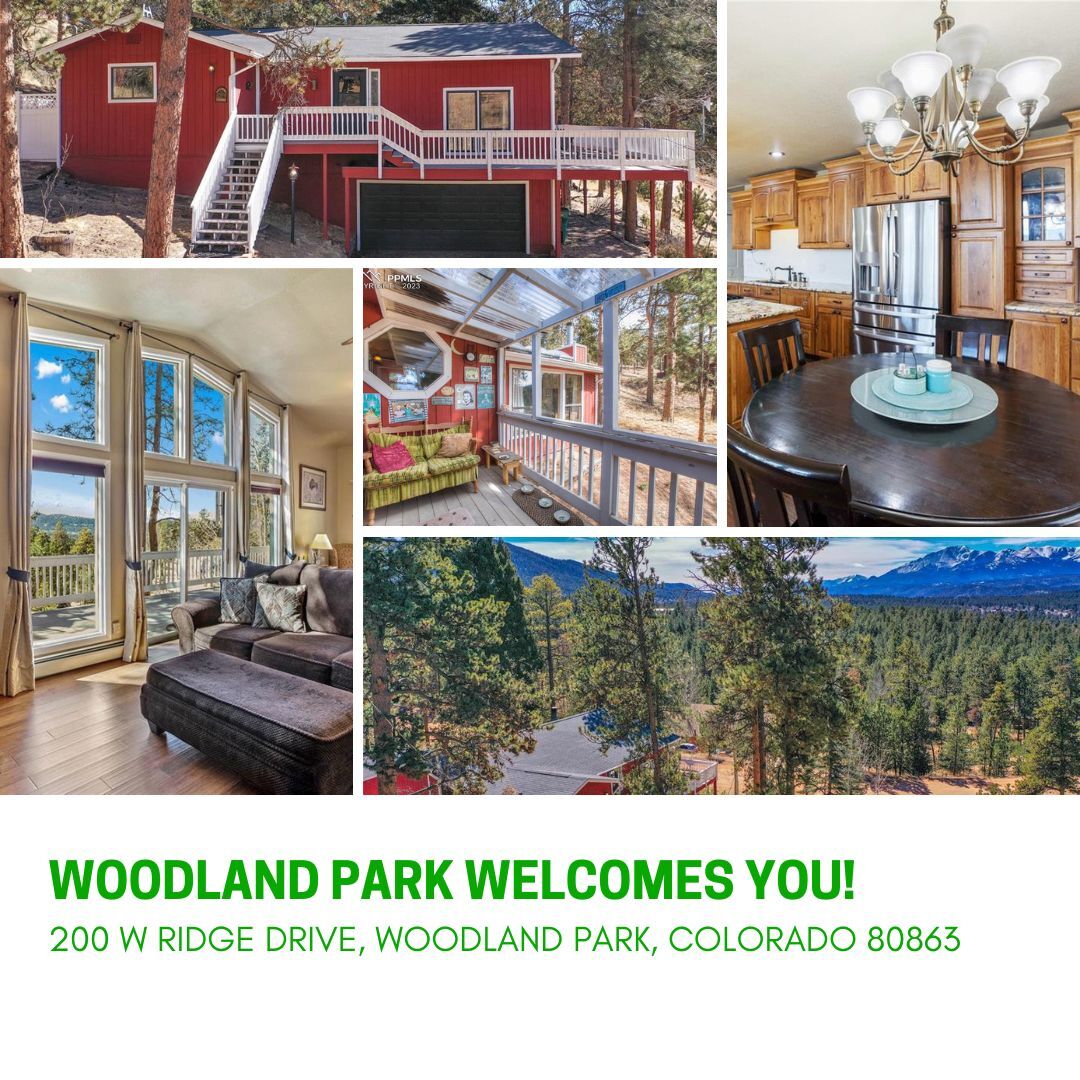 turnercolorado's tweet photo. Enjoy the Colorado landscape with views of Pikes Peak from your own backyard! This mountain retreat features 3 bedrooms, 3 bathrooms, and 2,858 square feet of living space all nestled on a comfortable 1.01-acre lot. Book a tour: https://t.co/eiOIradb5m 
#WoodlandPark #Colorado https://t.co/qhj75i6xHk