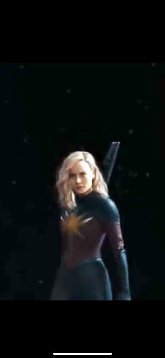 marvel’s compulsive need to have a new suit for each hero from project to project is driving me insane… her costume from the end of ms marvel was perfection and i’m so annoyed they’re getting rid of it for… whatever that is on the right. i hate the chest logo why is it so large