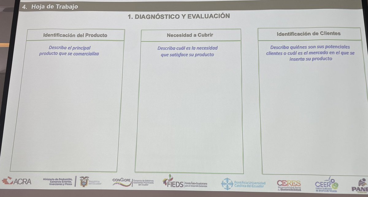 fondazioneacra's tweet photo. Avanzamos exitosamente en el #taller con los 👨🏽💻grupos de trabajo identificando oportunidades de mejora para la construcción de 📈planes de acción hacia la #circularidad de las #mipymes participantes.
#economiacircular #modelocircular #Tungurahua https://t.co/CZcsi53FrV