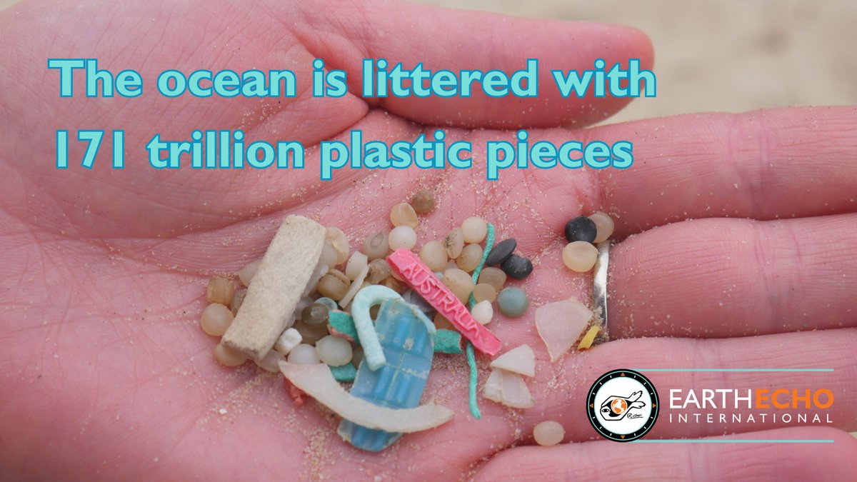 Last month, scientists discovered that the #oceans are made up of ~171 trillion #plastic pieces. 

Check out our free lesson plans created by students and teachers to learn about plastic product life cycles and how we can "rethink" our future with plastic. earthecho.org/expeditions/pl…