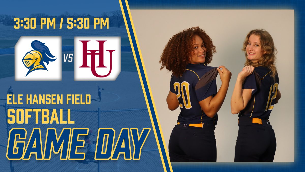 It's the home opener for @carletonsoftba1 as Hamline visits Ele Hansen Field for a doubleheader beginning at 3:30 PM! If you cannot be there in person, follow the action via live video/stats at ow.ly/qNFO50NCBcP #d3softball #d3sb