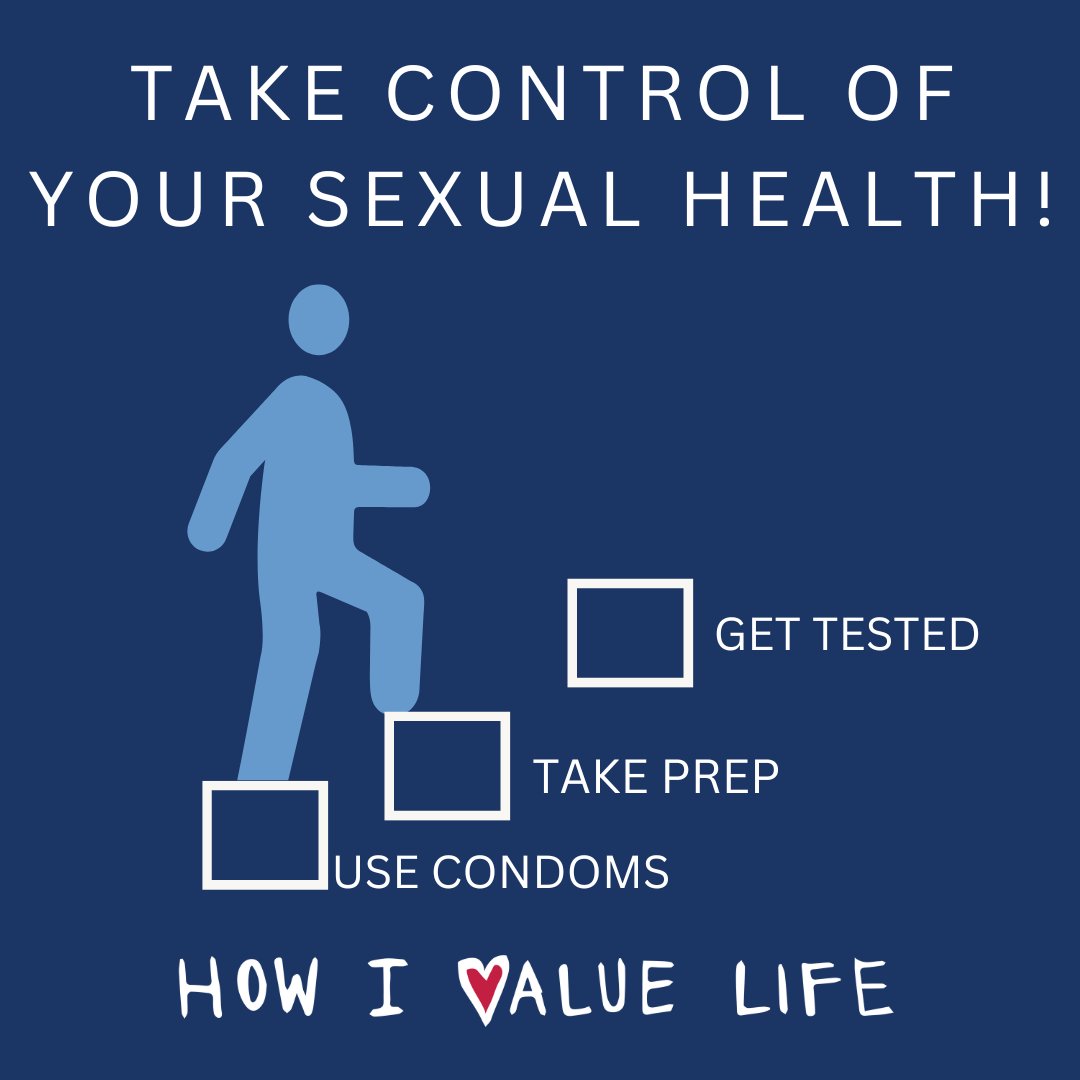 hivlifeorg's tweet photo. Take control of your #sexualhealth! 💙 For resources visit: https://t.co/IoRcsQCzth https://t.co/48fvgYKNES