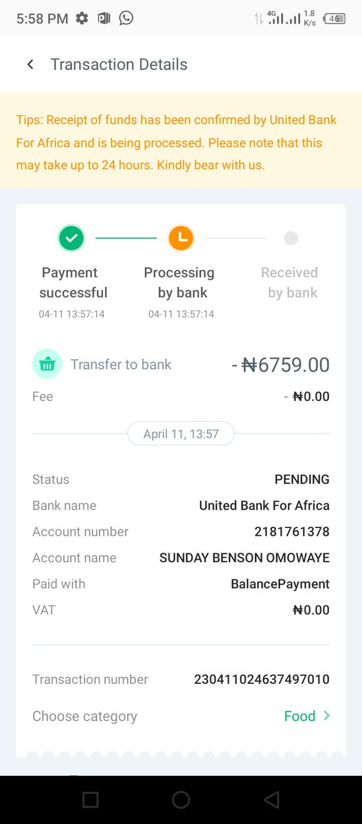 GeniusWizardbet's tweet photo. @OPay_NG @OPayNigeria Please rectify this problem for me right now https://t.co/6Czbe0bmJX