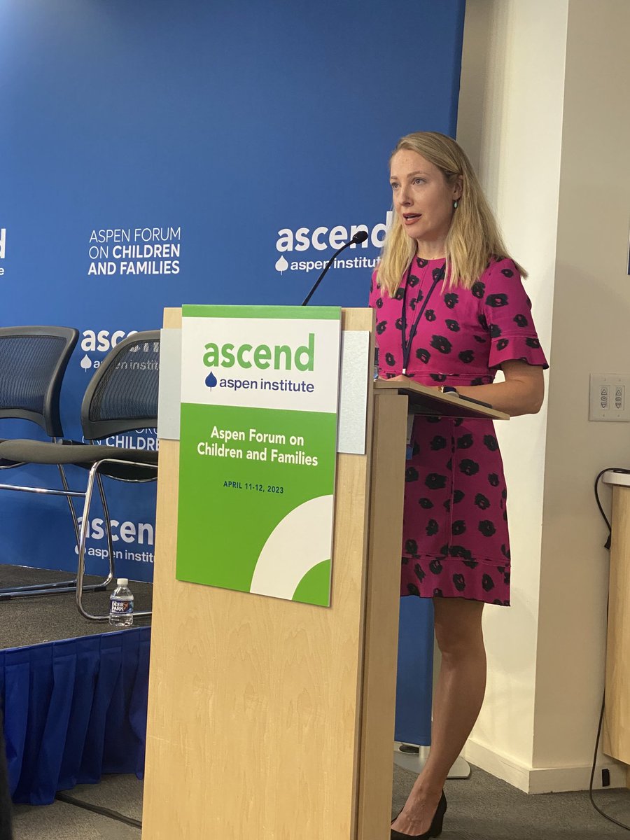 #AFCF23 Sarah Haight kicks off the Aspen Forum on Children and Families. So glad I’m here!
#2Gen #familyecomomicmobility 
#familywellbeing