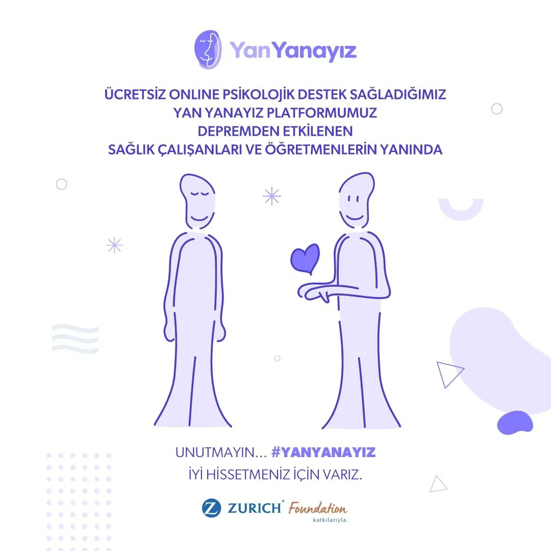 TPDBilgi's tweet photo. Yan Yanayız Platformu (@yanyanayizcom), travma alanında uzman psikologların danışmanlığı ile Sağlık Çalışanları ve Öğretmenler için ücretsiz danışmanlık hizmeti veren ruh sağlığı ile ilgili özel içerik ve bilgilerin sunulduğu Online Psikolojik Destek Platformu’dur.  
(1) https://t.co/HPbsPdToQT