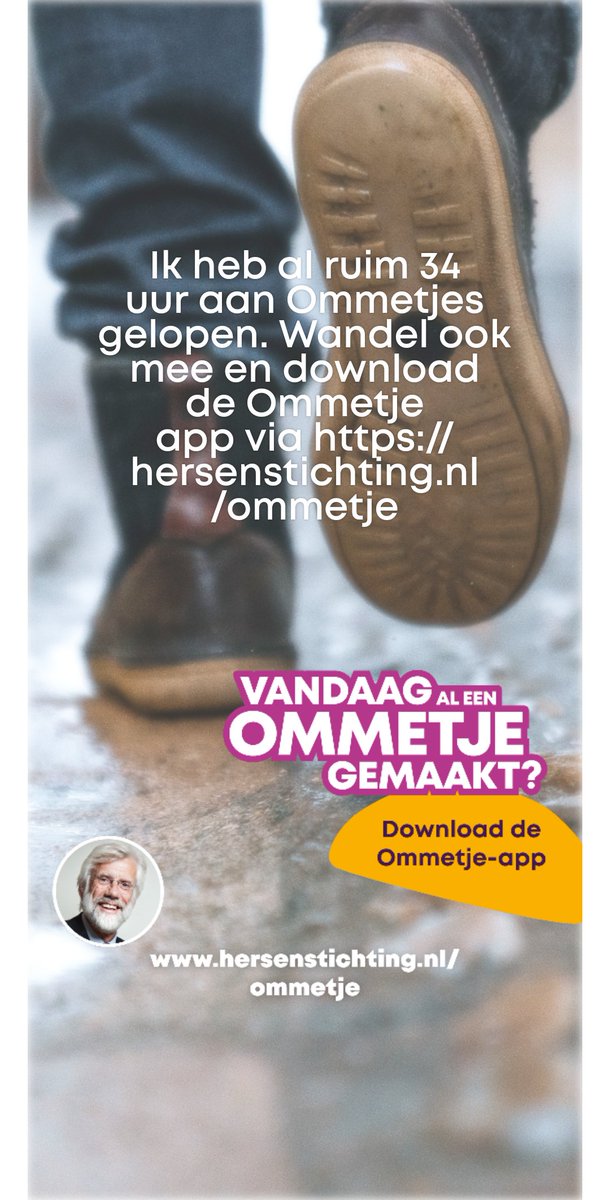 johnbob1965's tweet photo. Ik heb al ruim 34 uur aan Ommetjes gelopen. Wandel ook mee en download de Ommetje app via https://t.co/sR0aZKq7D5 https://t.co/9xTKYudthL