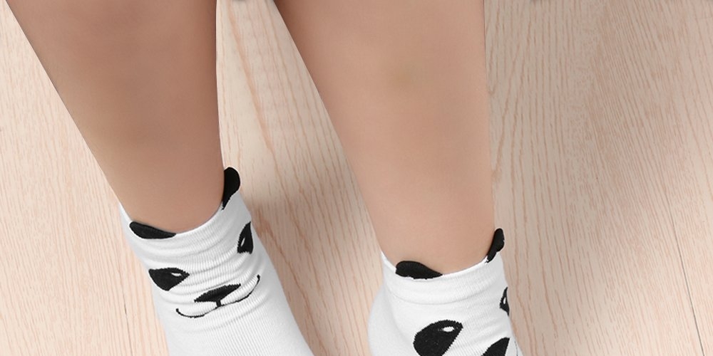 #pandalovers 1 Pair Panda Socks Cotton Ankle-High Spring Autumn Socks buybybye.eu/1pair-panda-so…