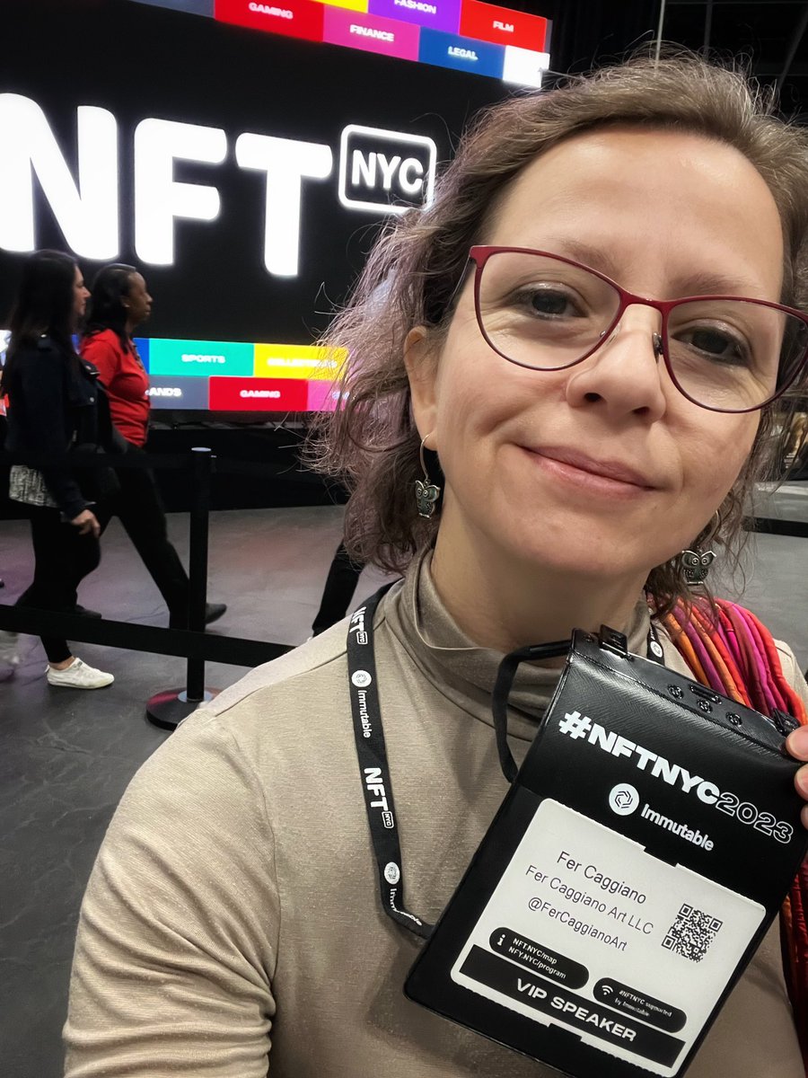 Registration was super easy this year! No line right now. Entrance on 38th
#NFTNYC2023