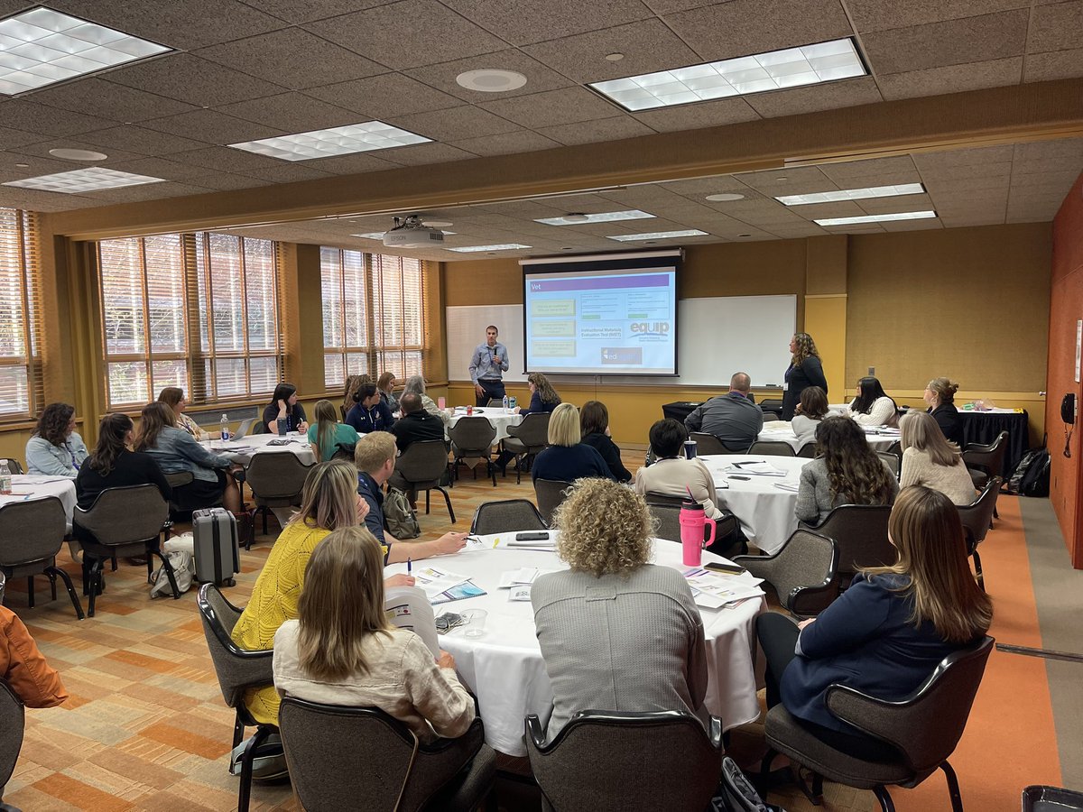 RAnderson_Math's tweet image. @DejaMarcus and @KVanSetters from @kentisd leading the statewide work at the Organizational Practices event around adopting instructional materials! #MichME