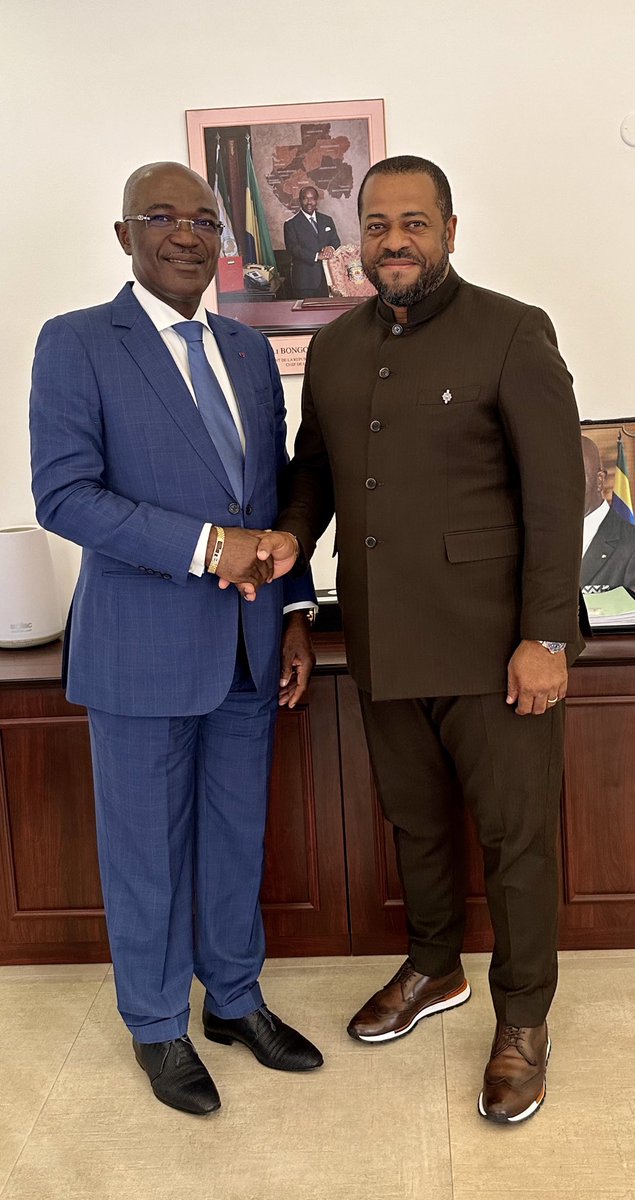 C'est dans le cadre de mes rencontres sectorielles que j'ai été reçu ce jour par le Ministre d'Etat, Ministre du Développement Industriel et des Petites et Moyennes Industries.