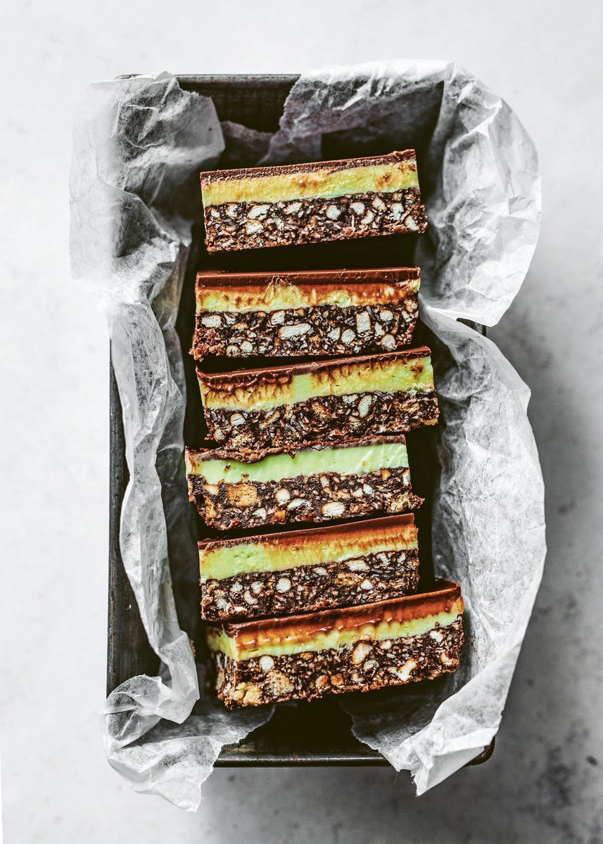 This week’s Guest Recipe from the #CookbookCorner archive is Peppermint Chocolate Slices, from One Tin Bakes by @TheBoyWhoBakes. 
nigella.com/recipes/guests…