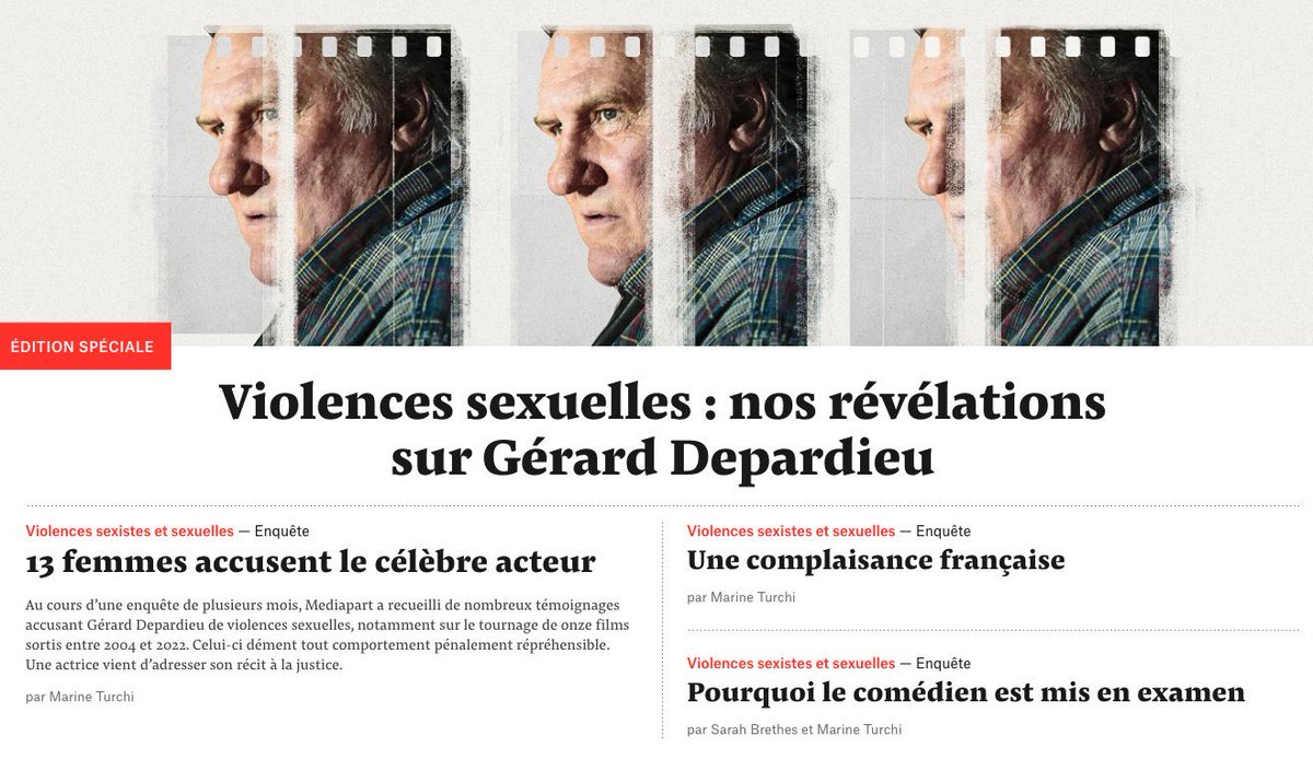 edwyplenel's tweet image. En France, la révolution #MeToo s’est heurtée à un mur de résistances (médiatiques, culturelles, politiques). Par ses enquêtes, l’équipe de ⁦@Mediapart⁩ s’est efforcée de le faire tomber. Fierté de cet engagement collectif ô combien salutaire.
▶️mediapart.fr