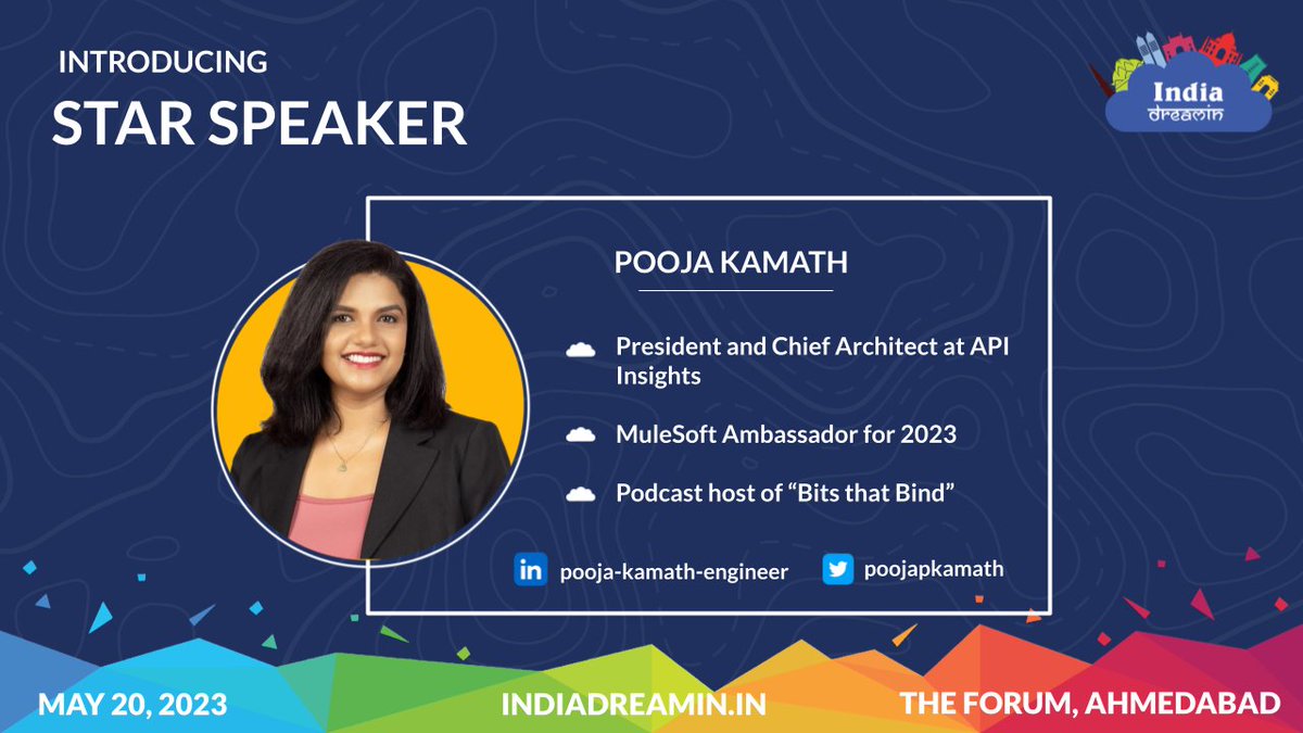 Pooja (@poojapkamath) on Twitter photo Very Honored to be part of this incredible event.
<a href="/MuleDev/">MuleSoft Community</a> <a href="/MuleSoft/">MuleSoft</a> <a href="/sfindiadreamin/">India Dreamin</a>
indiadreamin.in/2023/04/11/sta…
#indiadreamin23 Very Honored to be part of this incredible event.
<a href="/MuleDev/">MuleSoft Community</a> <a href="/MuleSoft/">MuleSoft</a> <a href="/sfindiadreamin/">India Dreamin</a>
indiadreamin.in/2023/04/11/sta…
#indiadreamin23