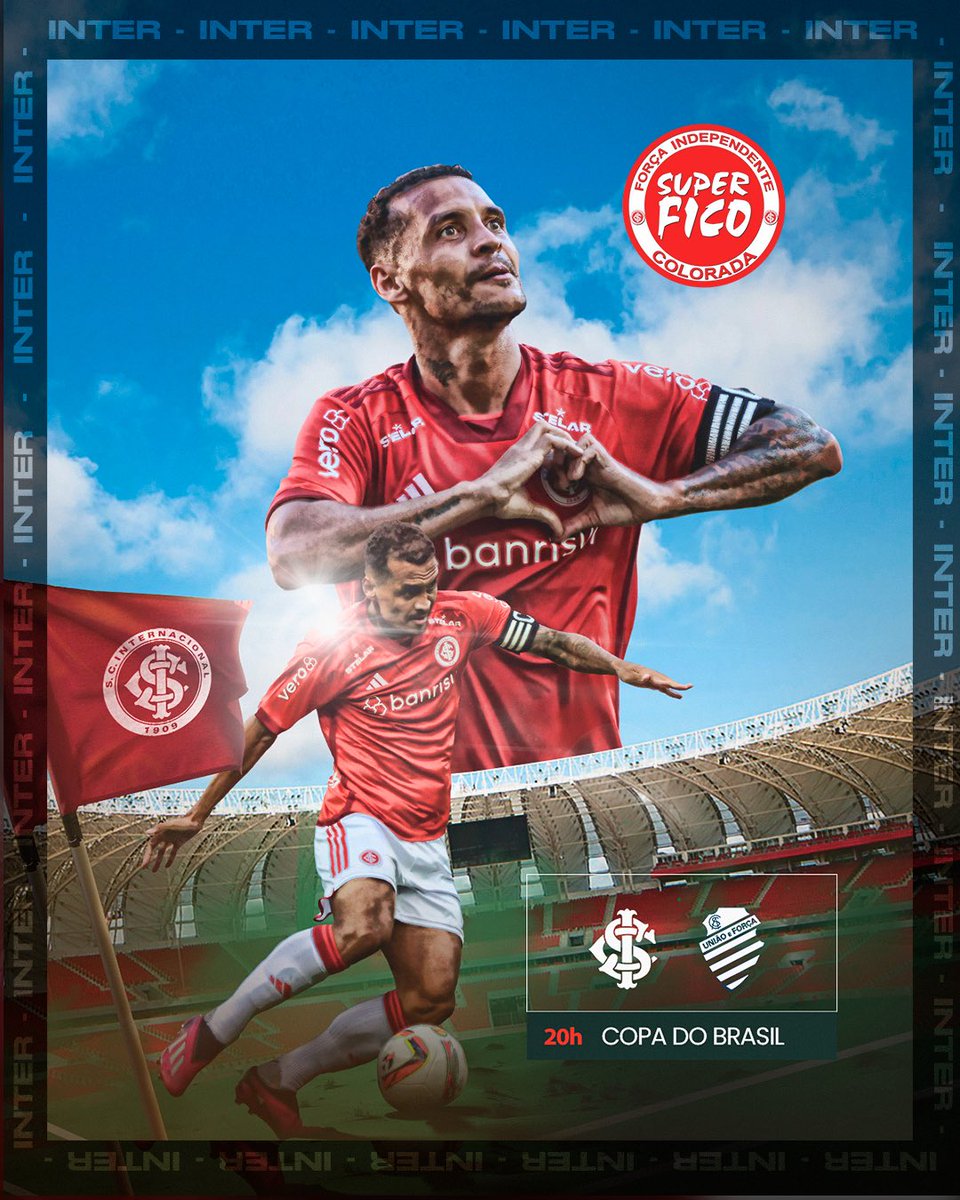DIA DE INTER 🇮🇩🔥

Estreia na COPA DO BRASIL contra o <a href="/csaoficial/">CSA</a> . 

⚪️🔴 VAMO VAMO INTER! 

#SuperFico #SuperFico1977 #SempreAoLadodoInter #SportClubInternacional #TorcidaOrganizada #CopaDoBrasil2023 #VidadeTorcida