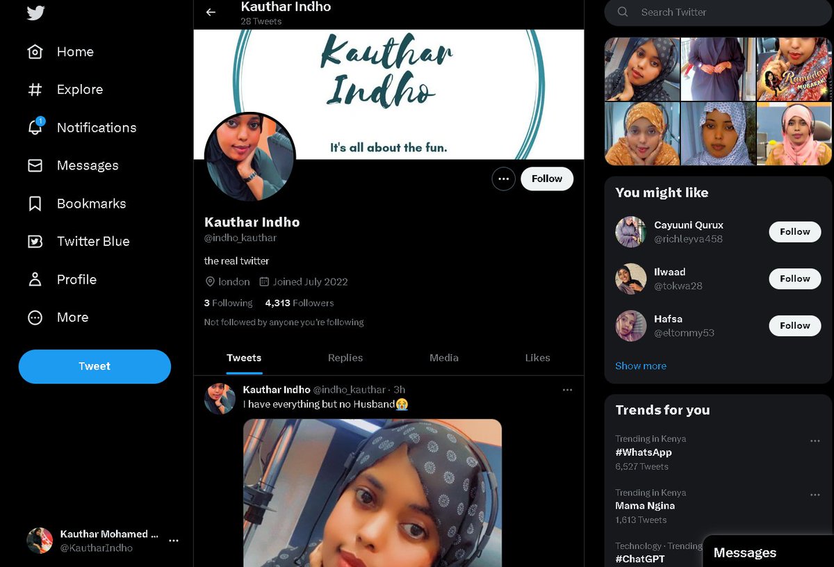 Kauthar Mohamed Abdullahi (@KautharIndho) / Posts / X