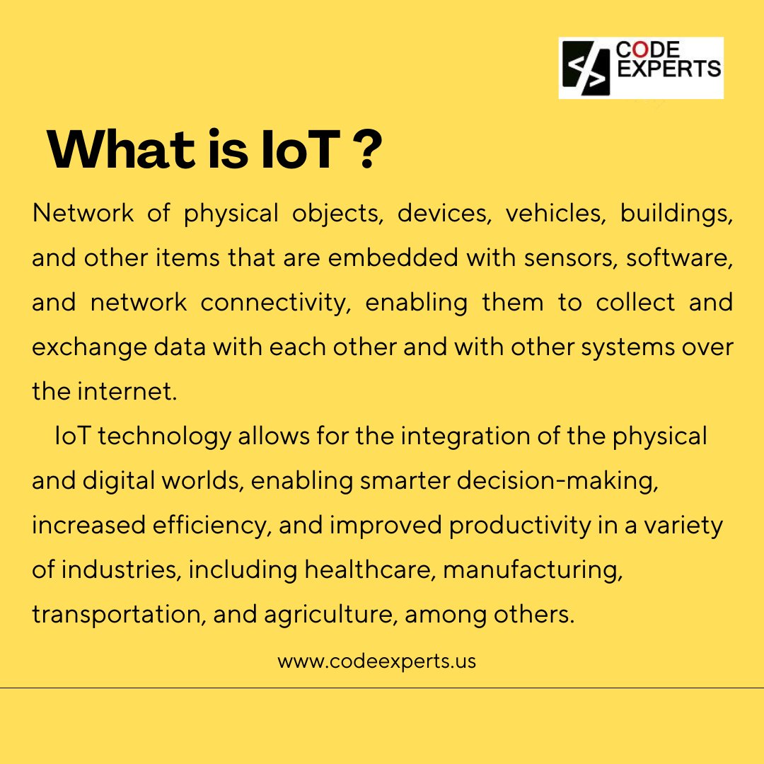 CodeExpertsUs's tweet photo. IoT is not just about connecting devices, it's about creating intelligent systems that enhance our lives. 📷📷📷 #InternetOfThings #SmartTechnology #Innovation #IOT #technology #codeexperts #codeexpertsUS https://t.co/AlEUfddejB