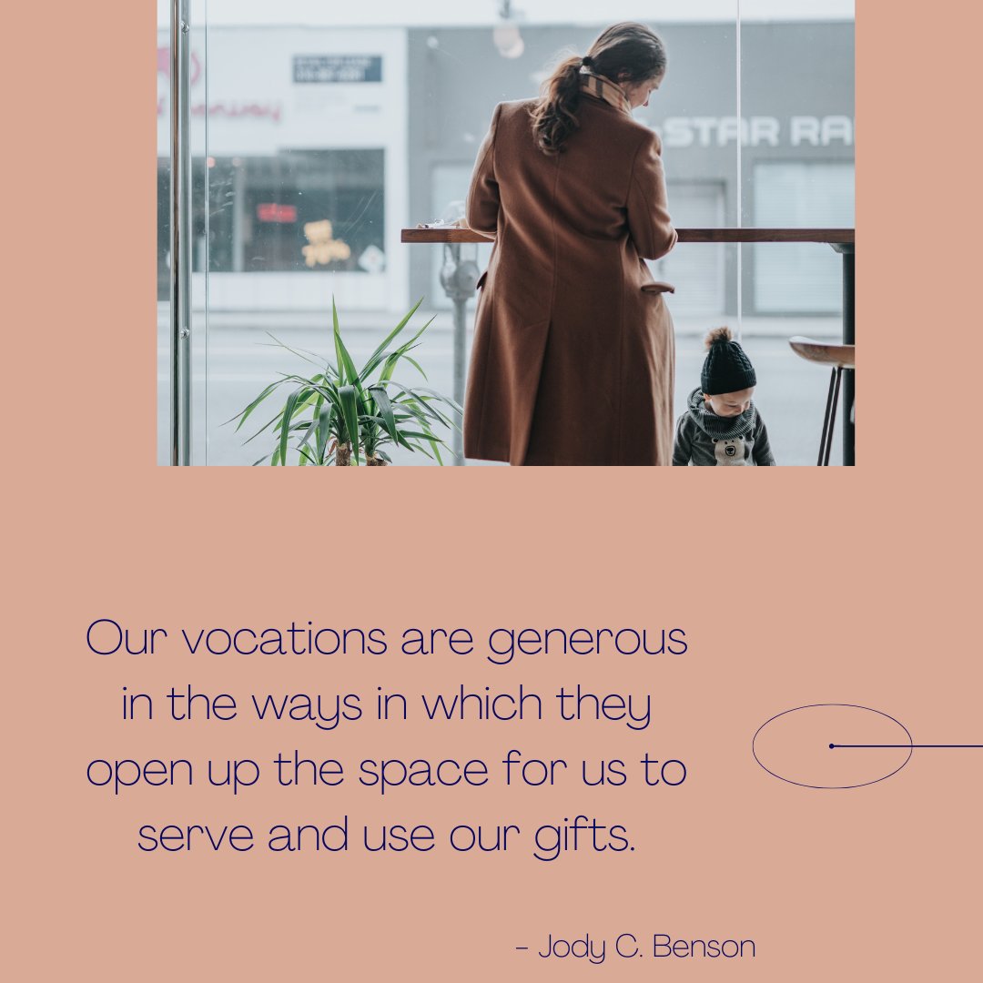 'Our vocations are generous in the ways in which they open up the space for us to serve and use our gifts.'

catholicwomeninbusiness.com/articles/2023/…

#vocation #career #worklifeintegration #workingmotherhood #workingmother #workingmom #primaryvocation #Catholicwomen #CatholicWomeninBusiness