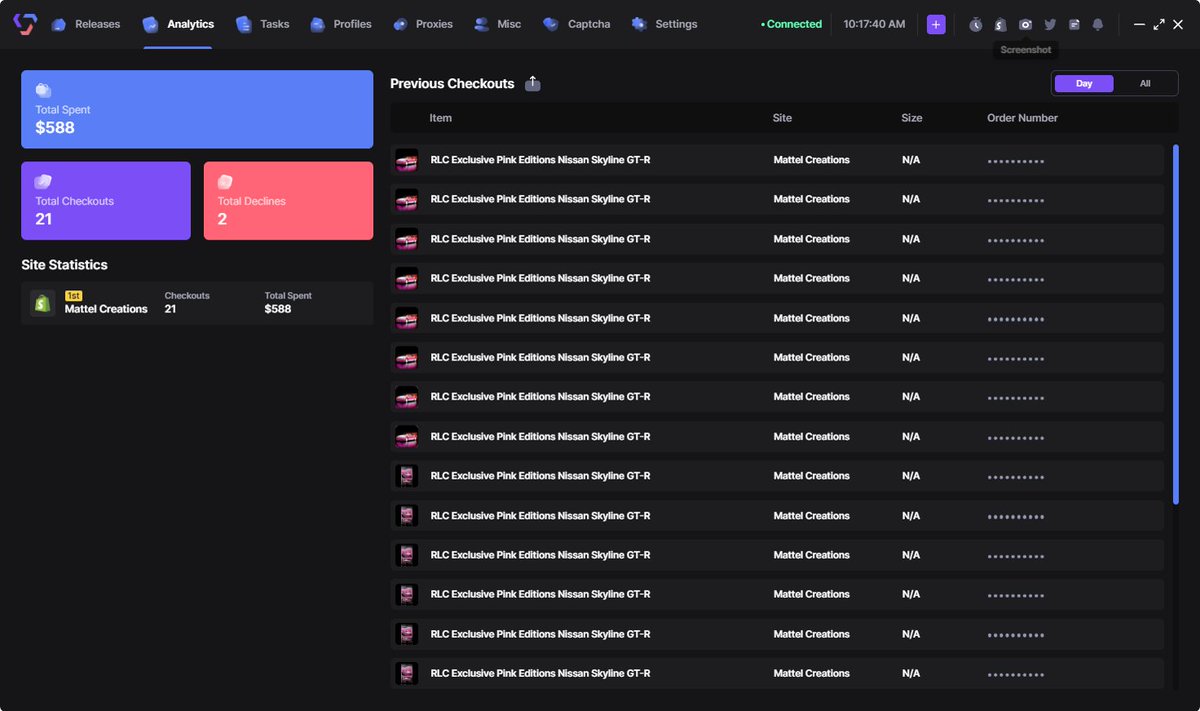 THE BEST COOK GROUP: @prosper_resell Prosper Info: whop.com/prosper-2-free… ALL CHECKOUTS ACO FOR: @Atomic_ACO AACO Info: discord.gg/Engt3HHJmh Bot: @ValorAIO Proxies: @LiveProxies @BartProxies Total Checkouts: 21
