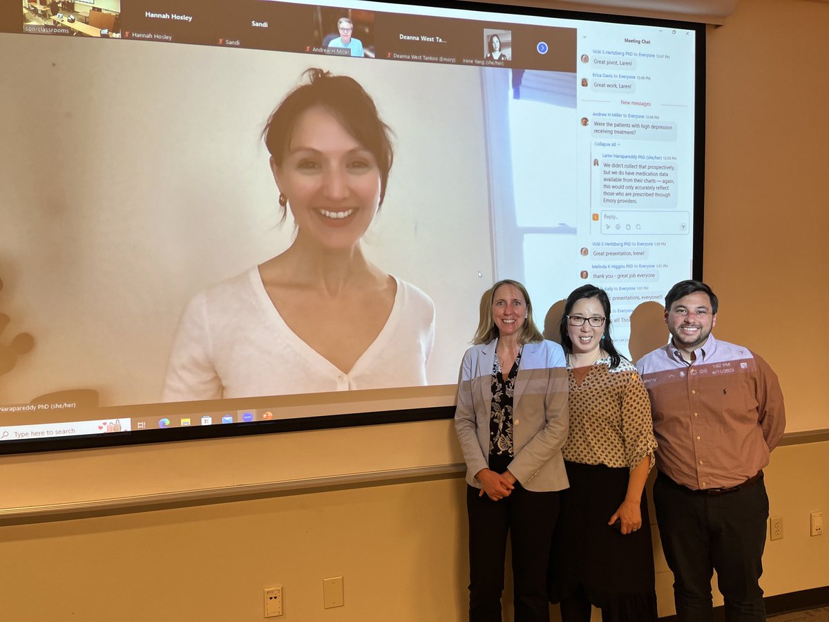 Kim Dupree Jones (@kjnursingdean) on Twitter photo Great work presented today <a href="/EmoryNursing/">Emory Nursing</a> from#NIH P30-funded projects by stellar investigators <a href="/nagiordano/">Nick</a> <a href="/LarenPhD/">Laren Narapareddy, PhD, RN</a> @ih_yang & @realBButts #fatigue #sleep #QOL #pain #cognition #oralhealth #PCOS #dementia #racism #BP #cytokines #metabolomics Great work presented today <a href="/EmoryNursing/">Emory Nursing</a> from#NIH P30-funded projects by stellar investigators <a href="/nagiordano/">Nick</a> <a href="/LarenPhD/">Laren Narapareddy, PhD, RN</a> @ih_yang & @realBButts #fatigue #sleep #QOL #pain #cognition #oralhealth #PCOS #dementia #racism #BP #cytokines #metabolomics