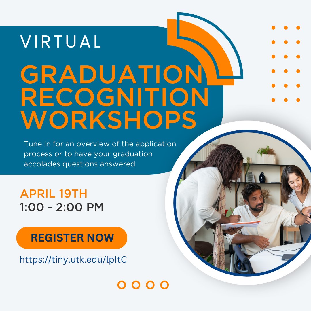 Have you participated in undergraduate research and fellowships programs and experiences?
.
Graduating scholars may apply for a cord or a cord and medallion to be worn during graduation! Attend this upcoming free workshop to learn more!