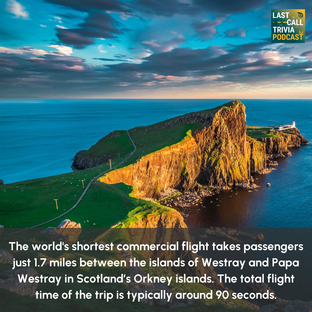 Grab your passport and join us for more Travel Trivia in this week's episode of the Last Call Trivia Podcast!

lastcalltriviapodcast.buzzsprout.com

#travel #trivia #traveltrivia